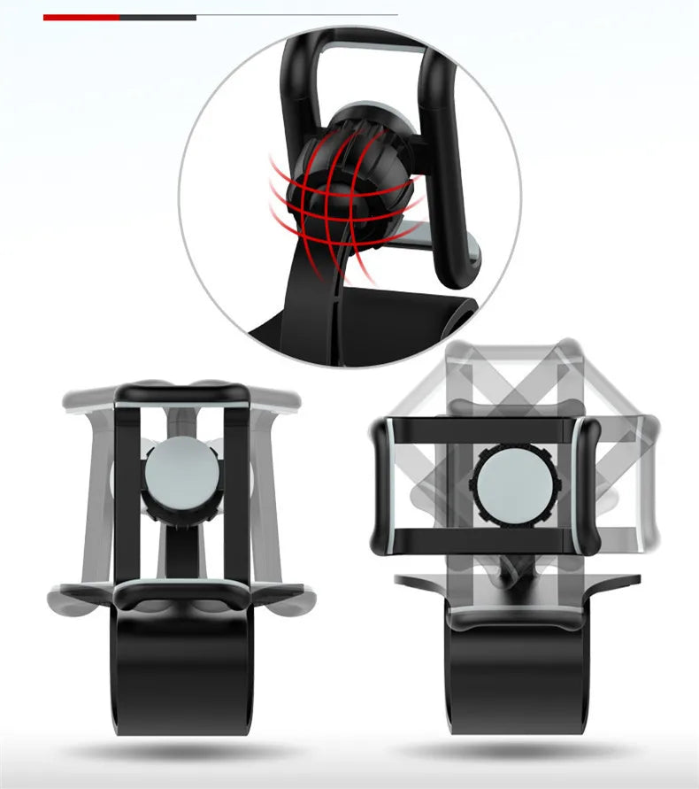 360° Rotating Dashboard Car Phone Mount | Universal Auto-Grip Bracket