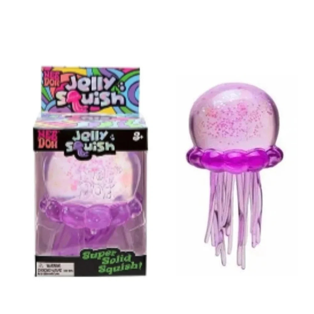 Music-Activated Jellyfish Stress Relief Toy | Squishy Sensory Fidget, Ages 14+