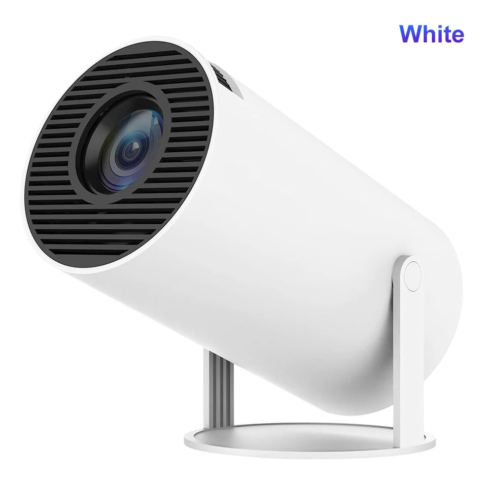 Compact Bluetooth Mini Projector | 1080P, 4K Support, 180° Rotation