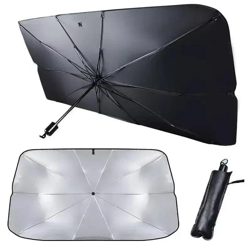 Foldable Car Windshield Sun Shade | UV Blocking Heat Insulator, All-Season
