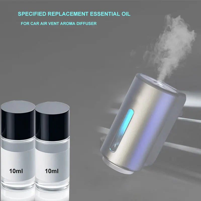 Car Aroma Diffuser Refill Oil | 8 Scents, 2-Pack 10ml Relaxation Fragrance