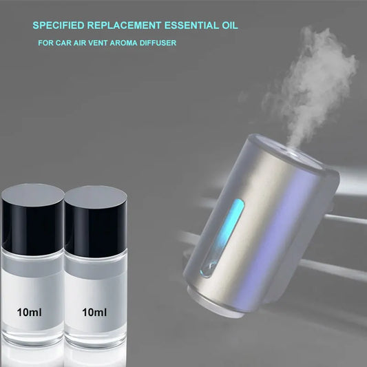 Car Aroma Diffuser Refill Oil | 8 Scents, 2-Pack 10ml Relaxation Fragrance
