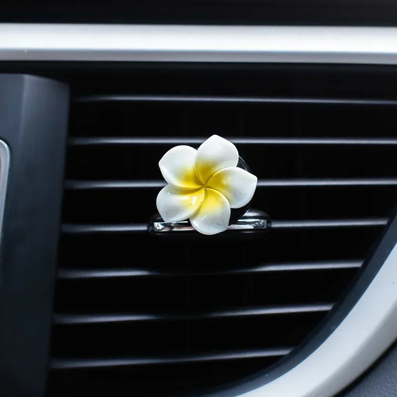 Car Air Conditioning Outlet Perfume Decoration Clip Flower Shape Ornament Car Decoration Accessories   accesorios para auto