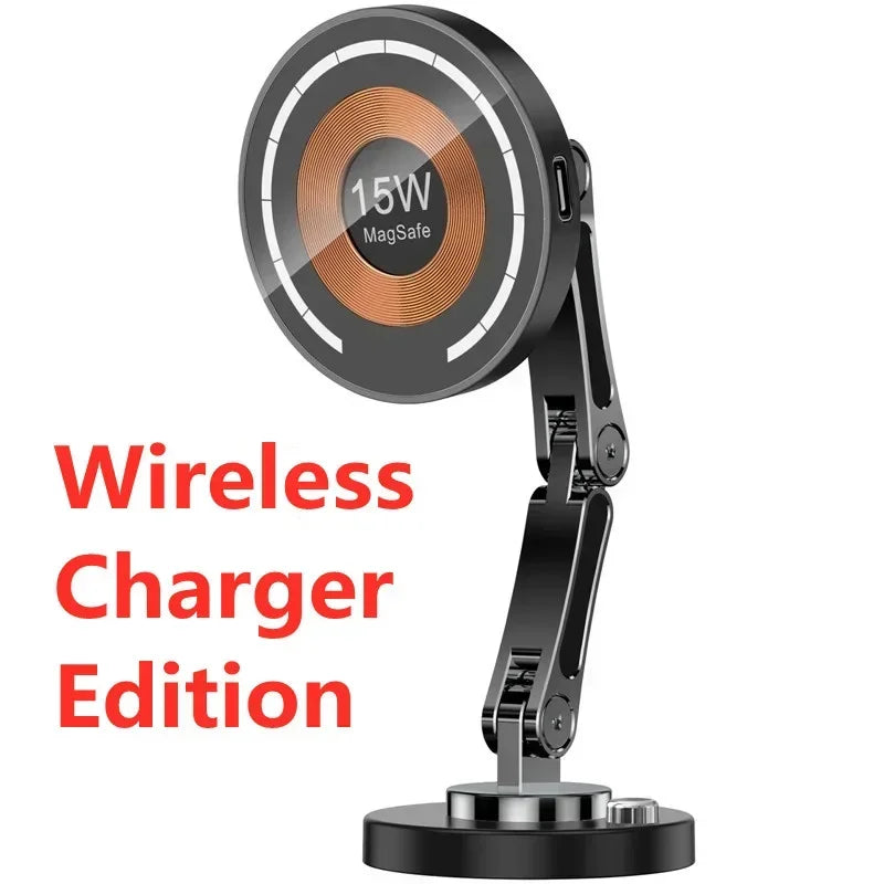 MagSafe Car Wireless Charger Holder | Fast Charging Mount for iPhone 12–15