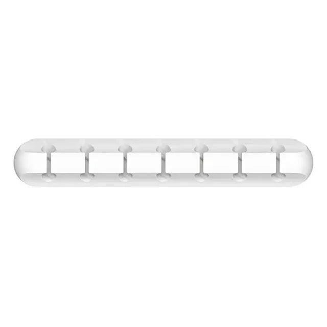 Silicone Cable Management Clips | Self-Adhesive Desk Cord Organizer, 6-Pack