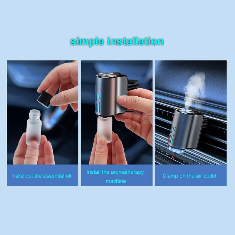 Car Aroma Diffuser Refill Oil | 8 Scents, 2-Pack 10ml Relaxation Fragrance