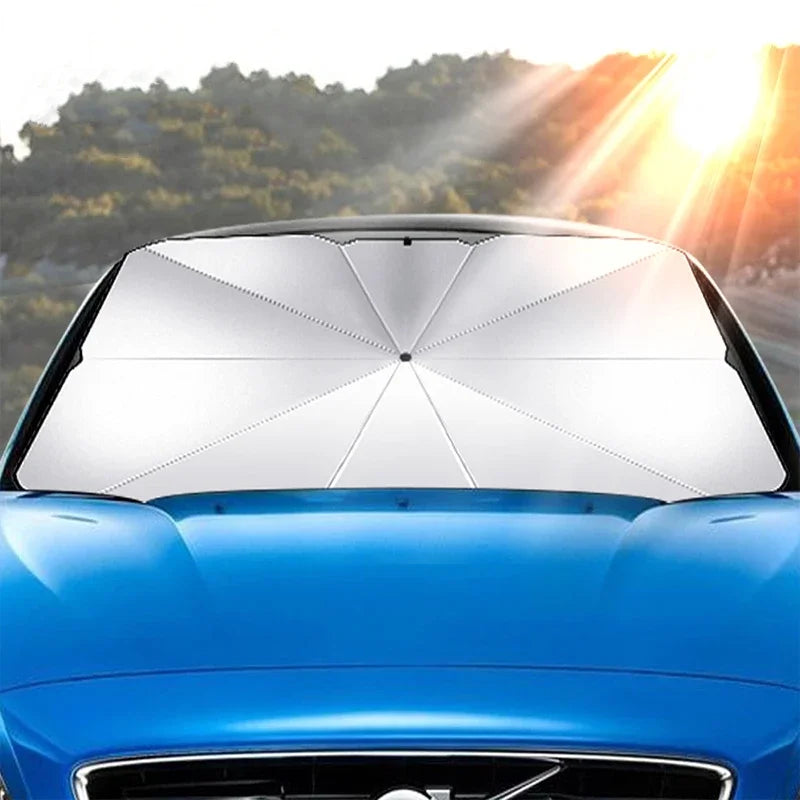 Foldable Car Windshield Sun Shade | UV Blocking Heat Insulator, All-Season