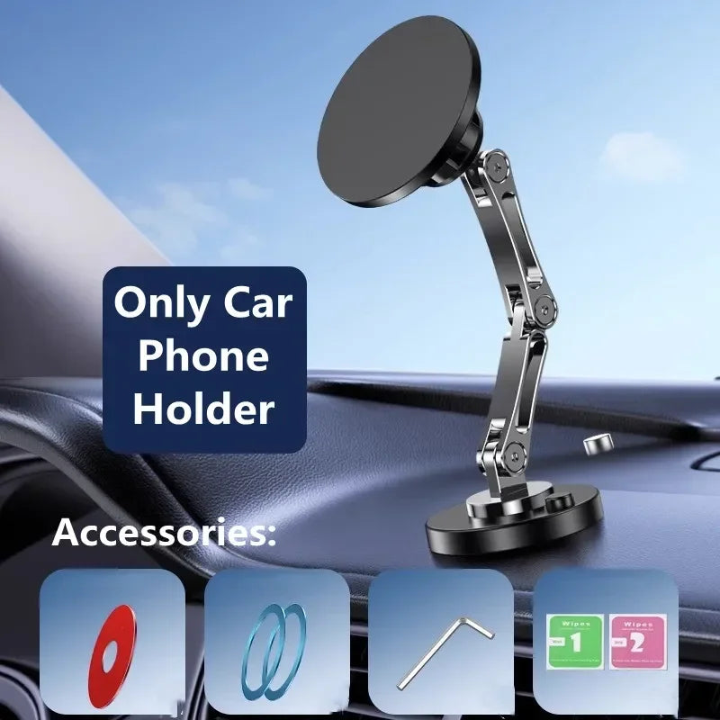 MagSafe Car Wireless Charger Holder | Fast Charging Mount for iPhone 12–15