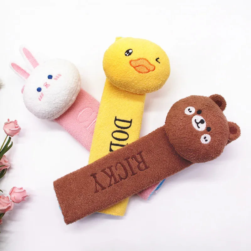 Cartoon Seat Belt Shoulder Protector Covers – Extended Safety Padding for Men & Women | Cute Car Interior Accessory