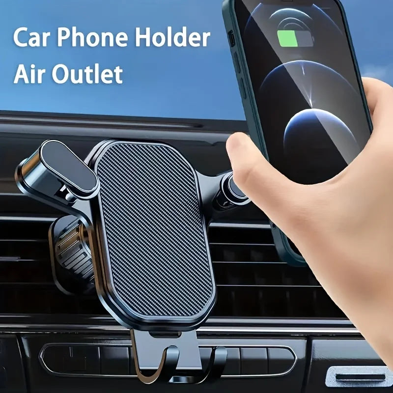Air Vent Car Phone Holder Clip | Universal Fit 4.7–6.7 Inch Devices