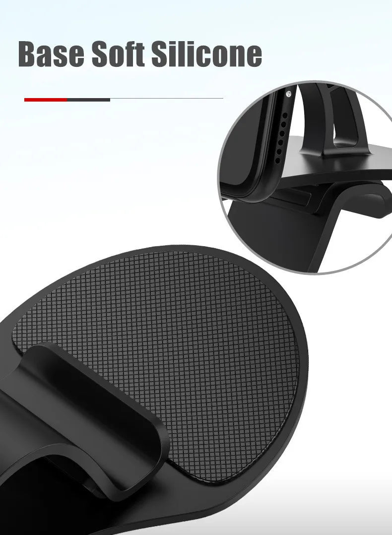 360° Rotating Dashboard Car Phone Mount | Universal Auto-Grip Bracket
